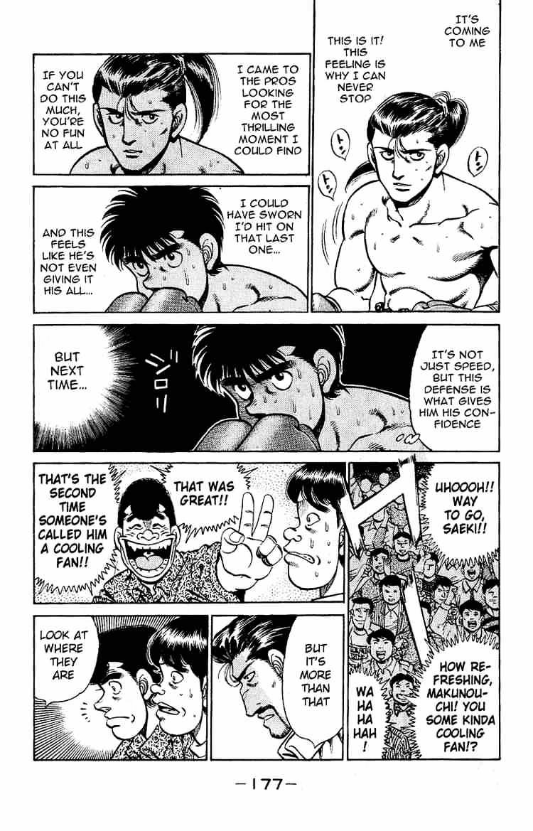 Hajime no Ippo: Fighting Spirit, Chapter 141 image 15